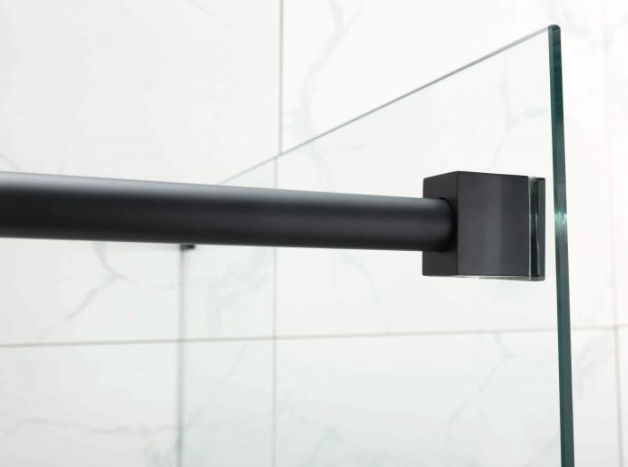 shower door header, rod, rail